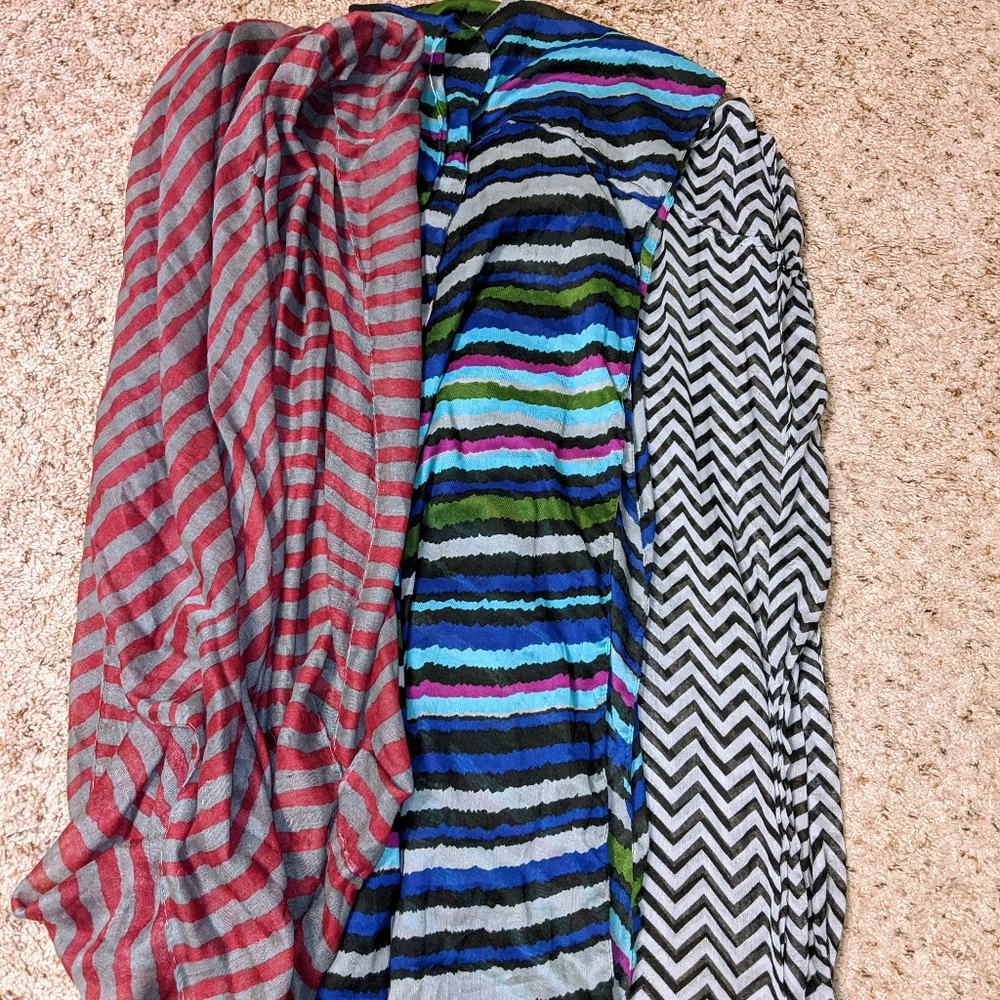 Infinity scarves